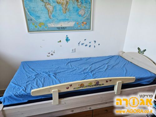 מיטת יחיד 90/190 עם מיטת חבר ומגירות