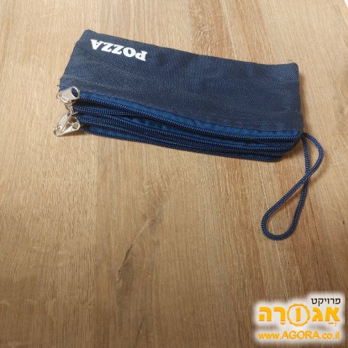 קלמר כחול 3 רוכסנים