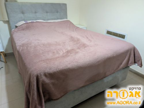 מיטה עם ארגז מצעים ומזרון עמינח 140*190