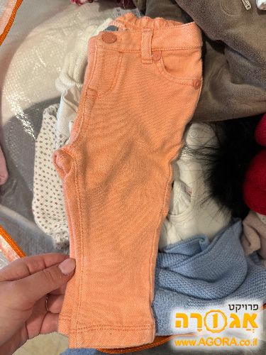 פריטי לבוש לתינוקת מידה עד שנה