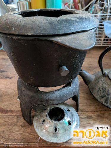 ערכת פונדו מברזל יצוק