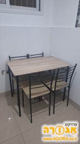 פינת אוכל 4 כסאות