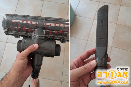 ראש מברשת ופייה צרה לשואב דייסון