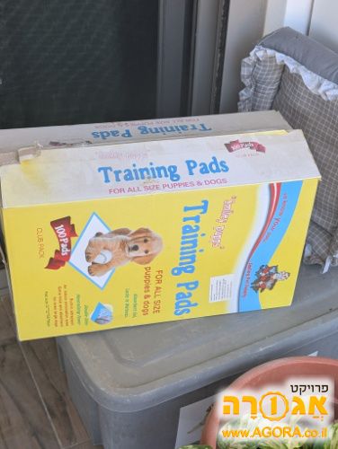פדים חד פעמיים לאימון גורים