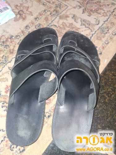סנדלים תנכיות מידה 48 מצב חדש
