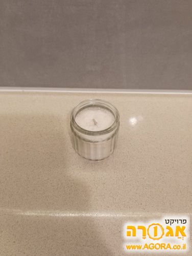 נר זכוכית קטן