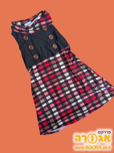 שמלה/טוניקה משובצת