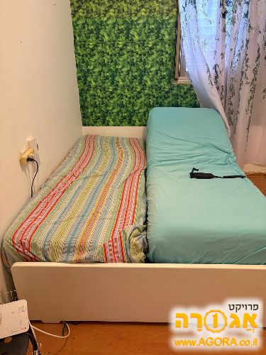 מיטה זוגית חשמלית מתכווננת