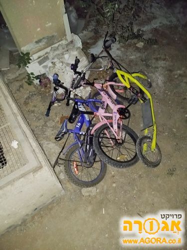 אופני ילדים וקורקינט