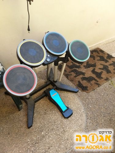 Garage band סט תופים