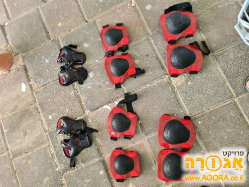 מגיני ברכיים, מרפקים וכפות יד לאופניים