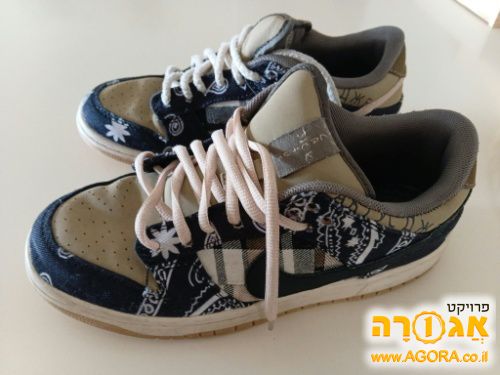 נעלי nike דגם בנדנה טרוויס מידה 39