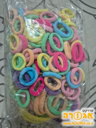 מארז גומיות שיער צבעוניות חדשות
