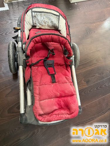 עגלת מוצי צבע אדום דובדבן