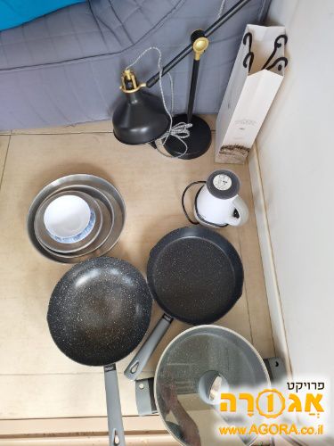 סירים , מחבתות , כוסות