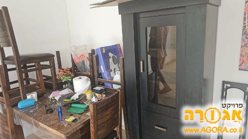 פינת אוכל+6 כסאות