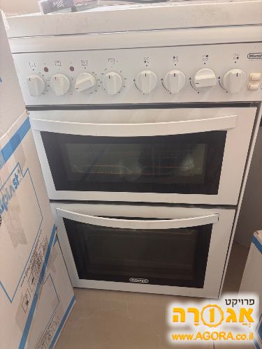 תנור דו תאי עם כיריים