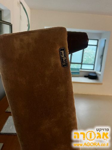 בסיס מיטה קינג קויל חום 160x190