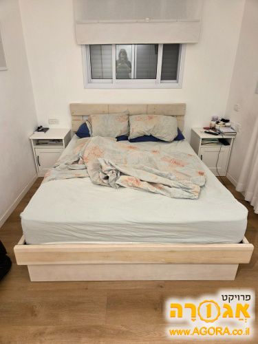 מיטה זוגית מעץ