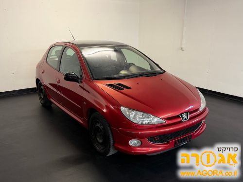 הודעה על תרומת רכב Peugeot 206