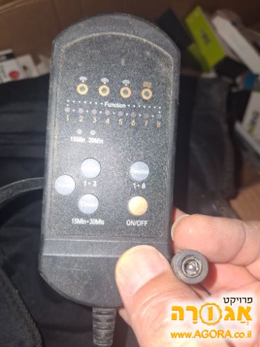 משטח חימום ומסג' לכיסא נהג