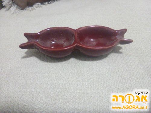 מגש קטן מזכוכית
