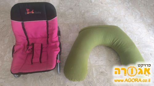כרית הנקה + טרמפולינה לתינוק