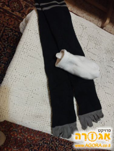 גרביים 5 אצבעות מופרדות