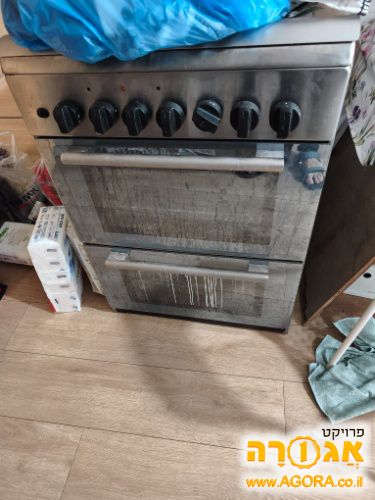 תנור שתי קומות משולב גז