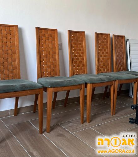 5 כסאות פינת אוכל