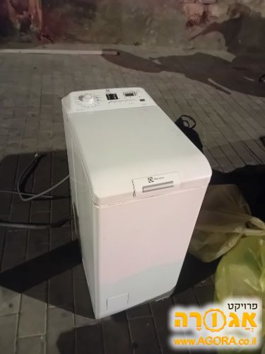מכונת כביסה electrolux צרפת פתח עילי