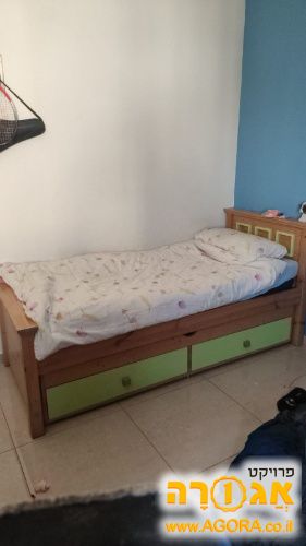 מיטת יחיד+ מיטת חבר לילדים