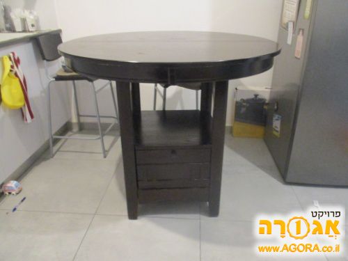 שולחן בר עגול