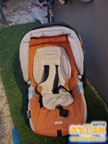 עגלת טיולון+ אמבטיה קשיחה+ סלקל
