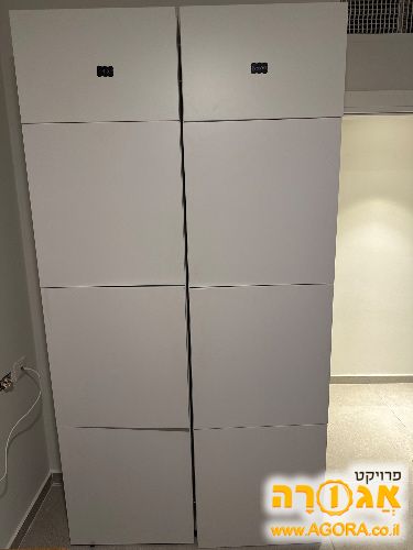 2 ארונות איקאה ניתנים להצמדה