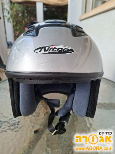 קסדת 3/4 Nitro מידה S, ללא משקף