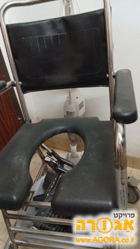 כיסא גלגלים שירותים כולל סיר