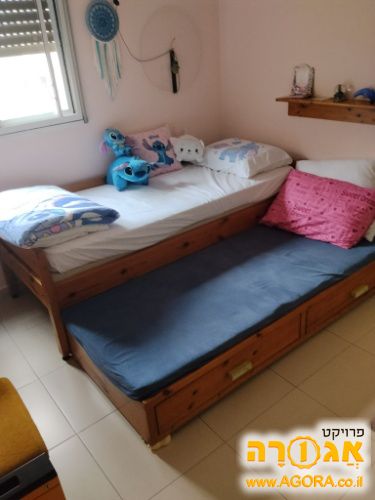 מיטת ילדים עץ מלא