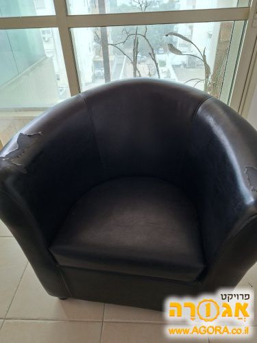 ספה דמוי עור