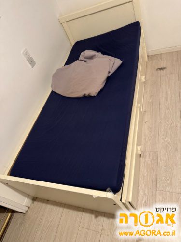 מיטת נוער/יחיד עם מגירות