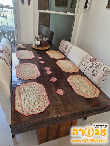 שולחן אוכל מפואר 100×200