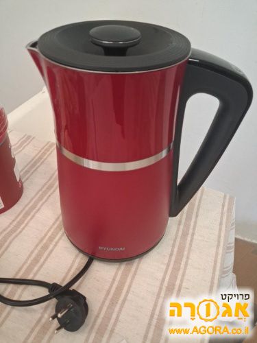 קומקום Hyundai אדום - כמו חדש