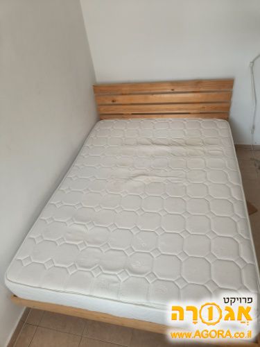 מזרן זוגי ובסיס מיטה